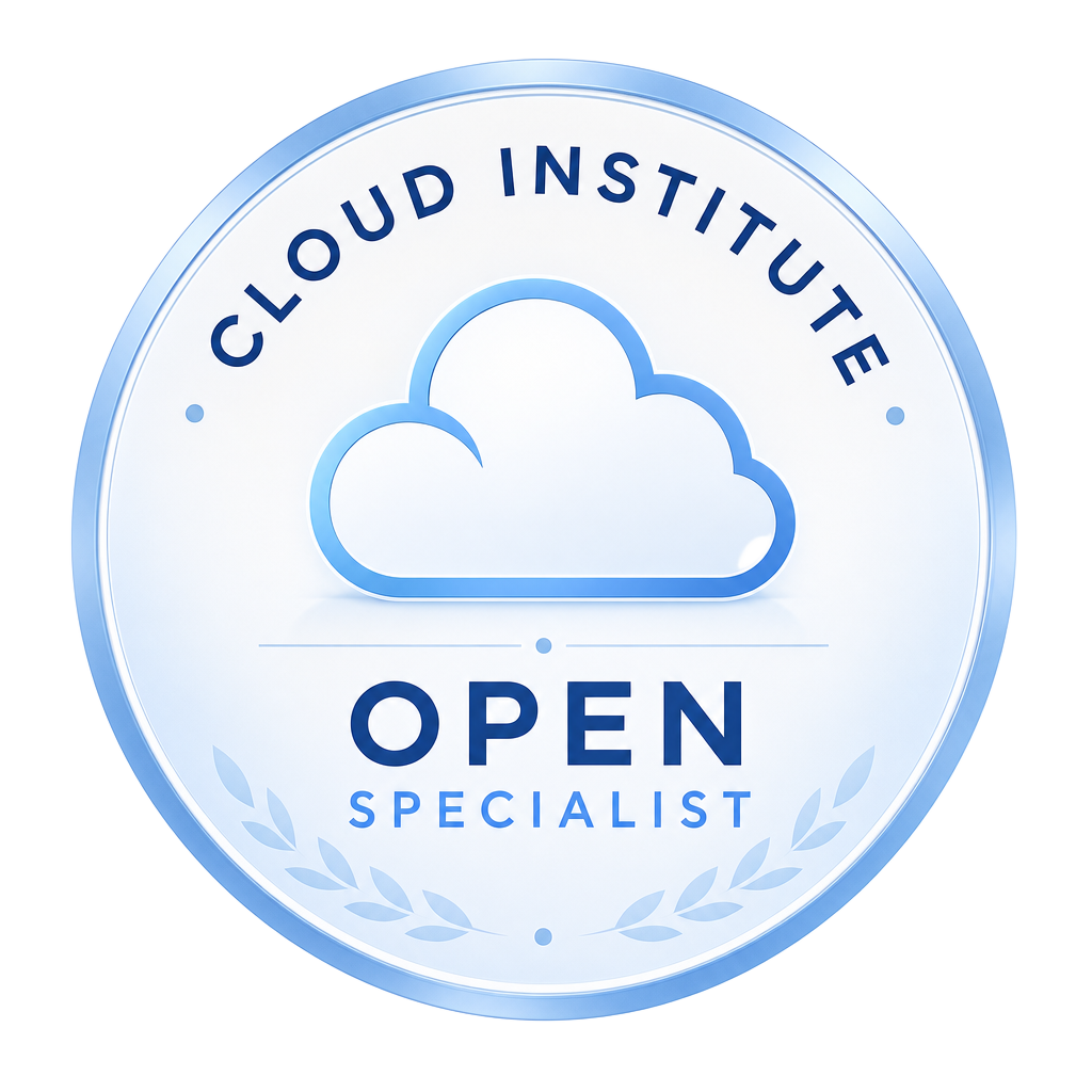 Cloud Institute Open Specialist